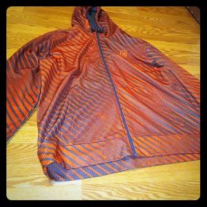 Men's Orange and Gray And1 Jacket